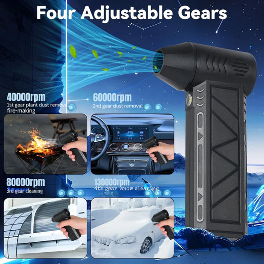 Winter Pro — The LED Turbo Blower That Clears Snow in Seconds.